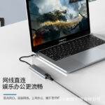 Expansion dock type-c to hdmi rj45 network card 100 megabyte pd notebook - Image 4