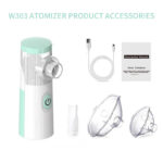 Portable Handheld Micro-Mesh Nebulizer Household Small Medical Grade Atomizer Universal Nebulizer - Image 3