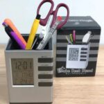 Pen Holder with Digital Watch