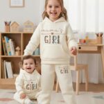 Elegant Stylish Baby Hoodie Set