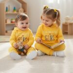 Elegant Stylish Baby Hoodie Set - Image 2