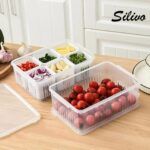 6 grid fridge storage box - Image 3