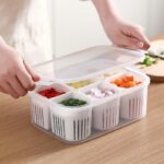 6 grid fridge storage box - Image 4