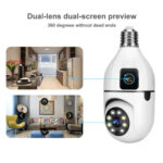 V380 SQ002 3MP Bulb Camera Wi-Fi IP Camera - Image 2
