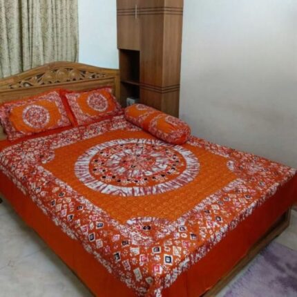 Luxury Panel Cotton Bed Sheet