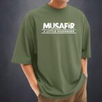 Men's Stylish Drop Shoulder (Army Green)