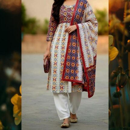 Ready made Stitched Three Pieces 