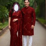 Eid Special Couple Sharee Panjabi Combo