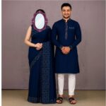 Eid Special Couple Sharee Panjabi Combo