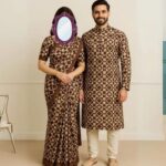 Eid Special Couple Sharee Panjabi Combo