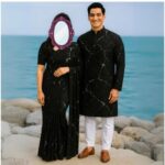 Eid Special Couple Sharee Panjabi Combo