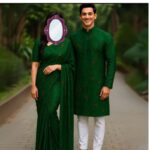 Eid Special Couple Sharee Panjabi Combo