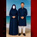 Eid Special Couple Panjabi Borka Combo