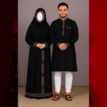 Eid Special Couple Panjabi Borka Combo