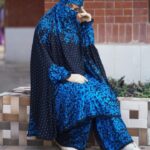 Elegant Palazzo long Khimar Set