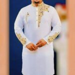 Soft Cotton Embroidery Panjabi