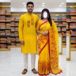 Premium Sharee Panjabi Couple Dress