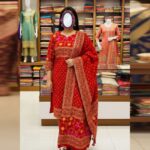 Unstitched Block Print Three Piece