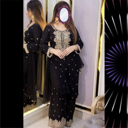 AC Cotton Garara Three Piece