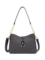 Women High-End  New Fashion Versatile Shoulder Bag Simple Bucket Bag Crossbody Bag - Image 4
