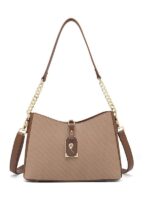 Women High-End  New Fashion Versatile Shoulder Bag Simple Bucket Bag Crossbody Bag - Image 3